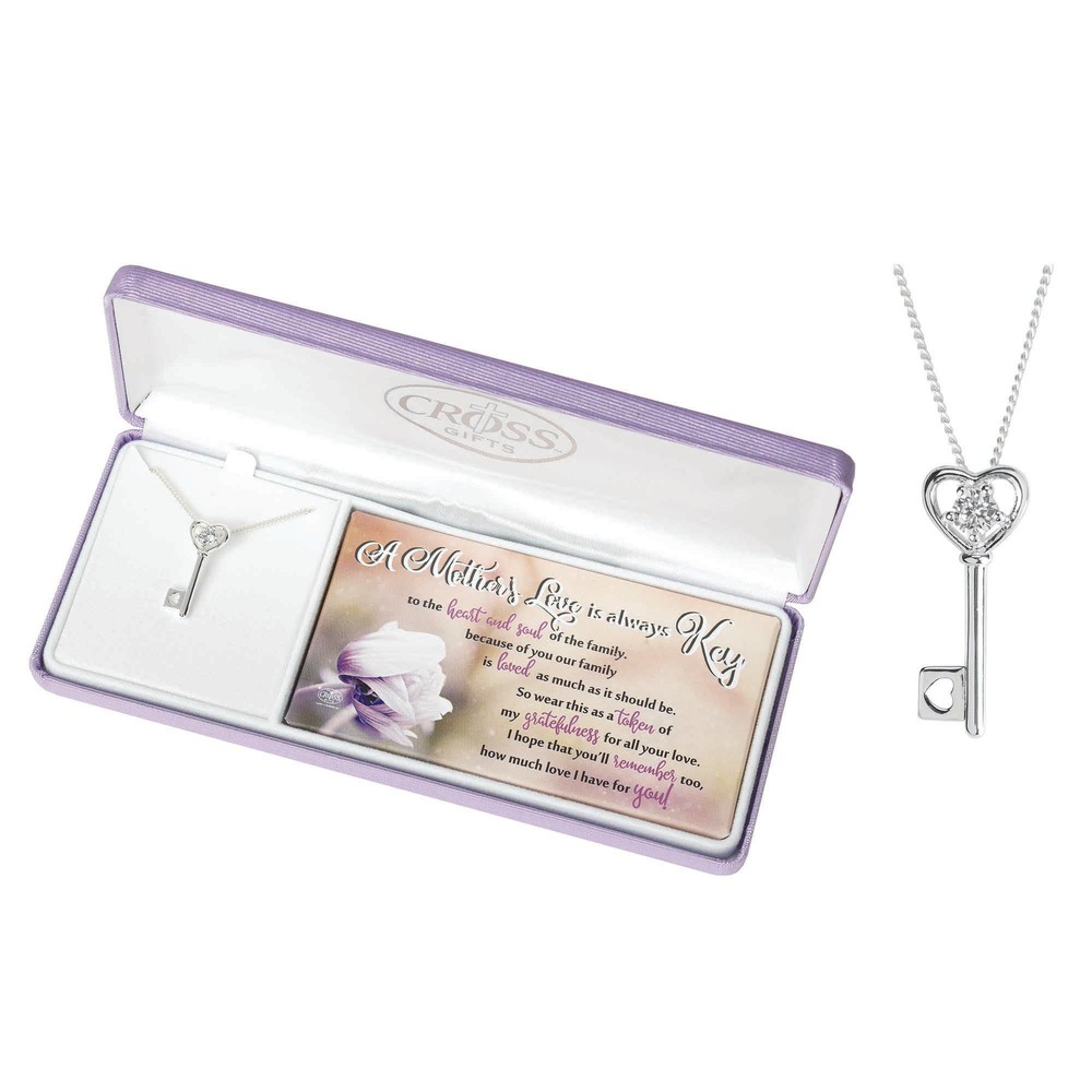 Mothers Love is Key Necklace